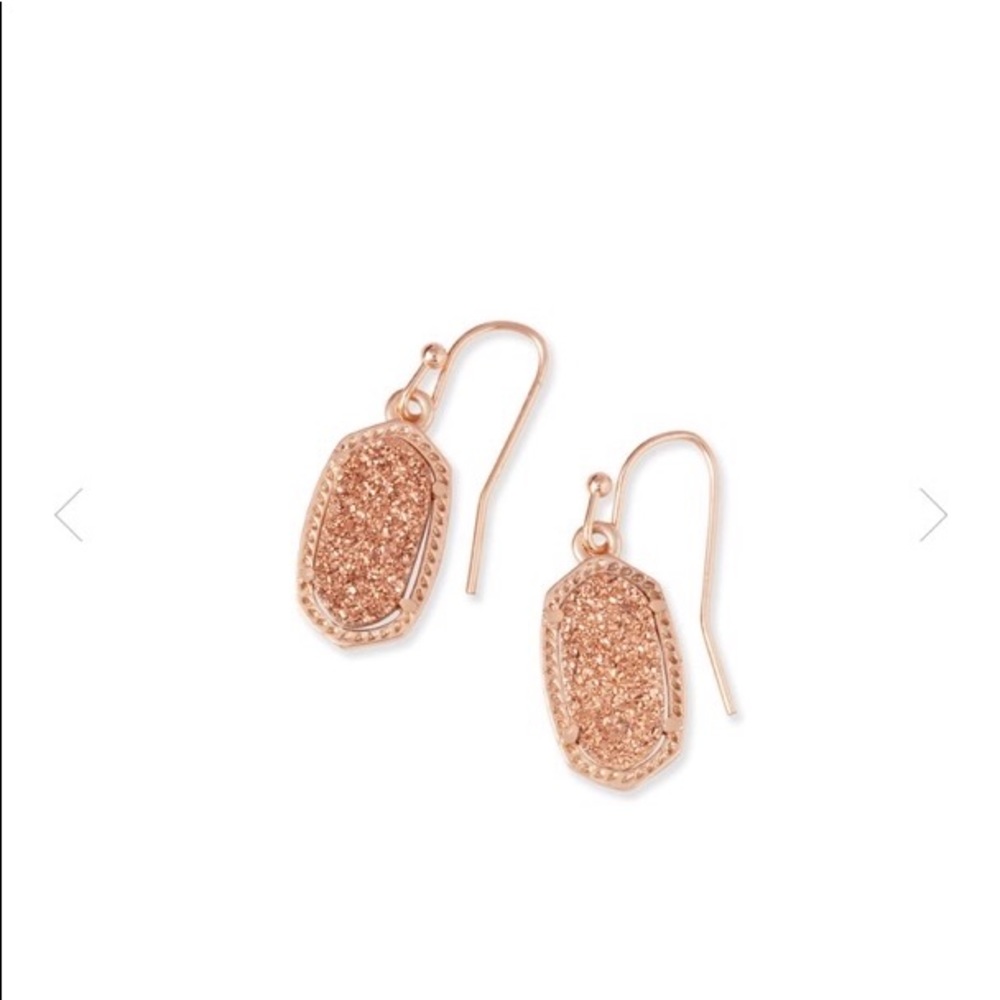 SOLD Kendra Scott Lee Rose Gold Drop Earrings